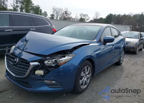 2017 Mazda Mazda3 Sport z USA, uszkodzony, nr VIN JM1BN1U79H1100952